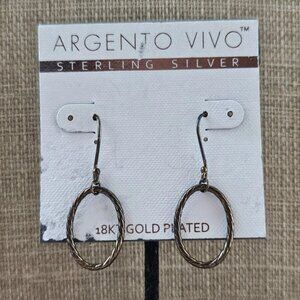 Argento Vivo Women Earrings Drown Down Wired Earrings NWT